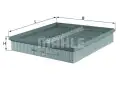 MAHLE LX736 Hava Filtresi