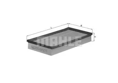 MAHLE LX684 Hava Filtresi - 1. Görsel