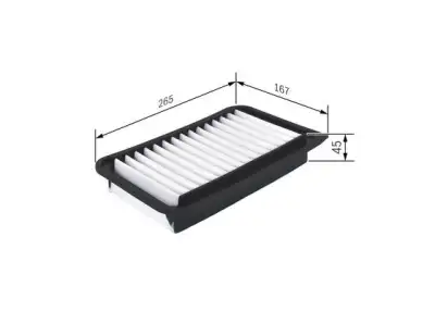 BOSCH F026400420 Hava Filtresi - 5. Görsel