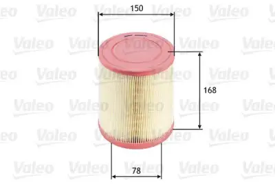 VALEO 585676 Hava Filtresi - 1. Görsel