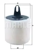 MAHLE LX1651 Hava Filtresi
