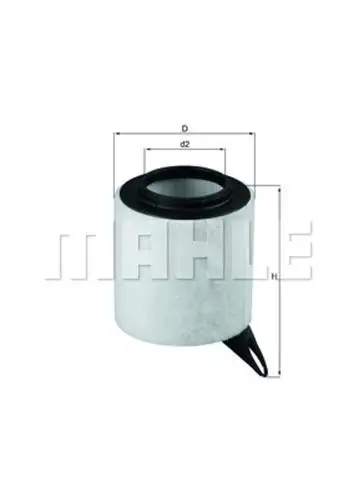 MAHLE LX1651 Hava Filtresi - 2. Görsel