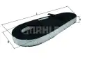 MAHLE LX3598 Hava Filtresi