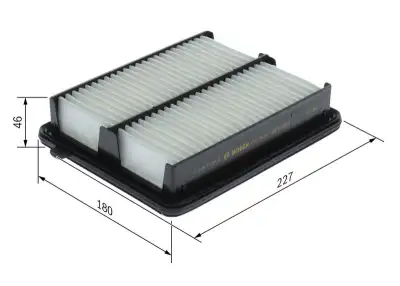 Hava Filtresi BOSCH F 026 400 825 - 1. Görsel