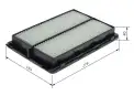 Hava Filtresi BOSCH F 026 400 828