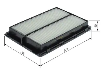 Hava Filtresi BOSCH F 026 400 828 - 1. Görsel