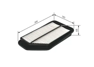 BOSCH F026400160 Hava Filtresi - 5. Görsel