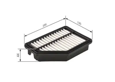 BOSCH F026400161 Hava Filtresi - 5. Görsel