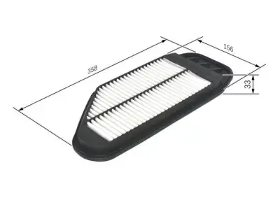 BOSCH F026400349 Hava Filtresi - 5. Görsel