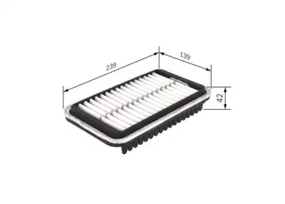 BOSCH F026400418 Hava Filtresi - 5. Görsel
