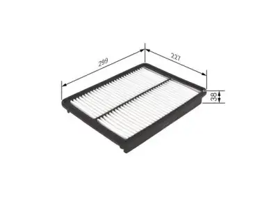 BOSCH F026400448 Hava Filtresi - 5. Görsel