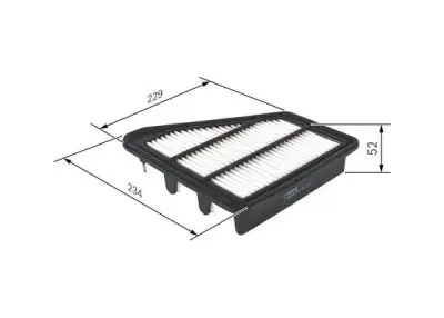BOSCH F026400453 Hava Filtresi - 5. Görsel