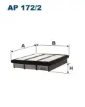 Hava Filtresi  FILTRON AP 172/2
