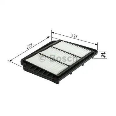 BOSCH F026400407 Hava Filtresi - 6. Görsel