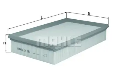 MAHLE LX296 Hava Filtresi - 1. Görsel