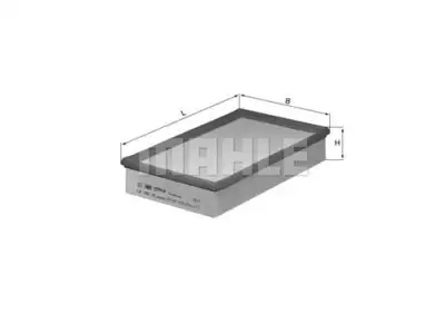 MAHLE LX296 Hava Filtresi - 2. Görsel