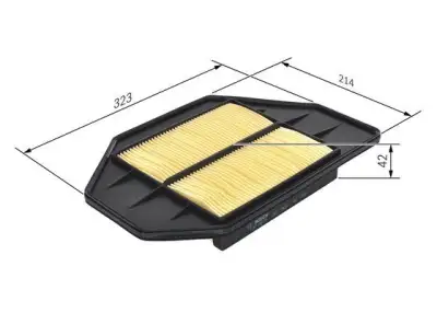 BOSCH 1987429178 Hava Filtresi - 5. Görsel