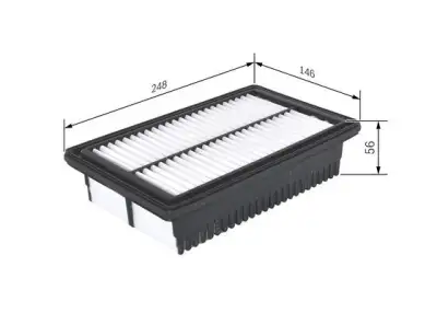 BOSCH F026400558 Hava Filtresi - 5. Görsel