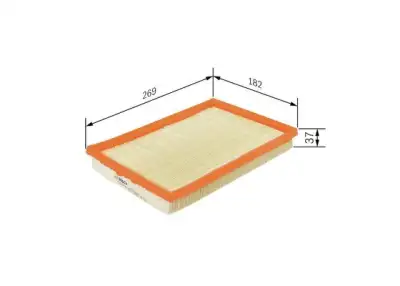 BOSCH F026400415 Hava Filtresi - 5. Görsel