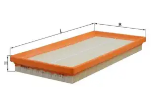 Hava Filtresi  MAHLE LX 2087