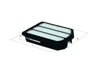 Hava Filtresi  MAHLE LX 2687
