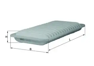 Hava Filtresi  MAHLE LX 3279