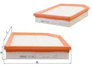 Hava Filtresi  MAHLE LX 4912