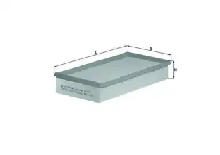 Hava Filtresi  MAHLE LX 514/1