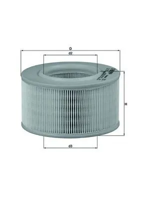 Hava Filtresi  MAHLE LX 720