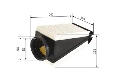 BOSCH F026400497 Hava Filtresi - 5. Görsel