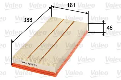 VALEO 585115 Hava Filtresi - 1. Görsel