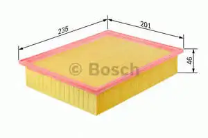 BOSCH 1457433751 Hava Filtresi - 6. Görsel