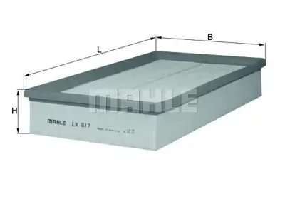 MAHLE LX517 Hava Filtresi - 2. Görsel