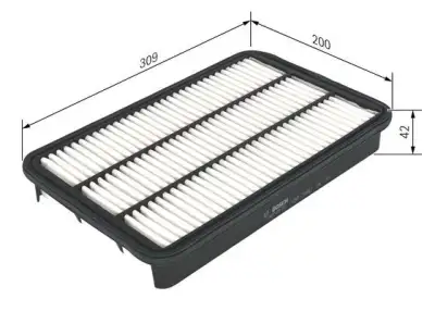BOSCH 1987429162 Hava Filtresi - 5. Görsel