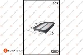 Hava Filtresi  PSA ORJINAL 1682257880