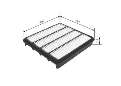 BOSCH F026400296 Hava Filtresi - 5. Görsel
