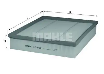 MAHLE LX3138 Hava Filtresi - 1. Görsel