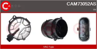 Hava Hacmi Ölçme Cihazı Brand New Hq CASCO CAM73052AS