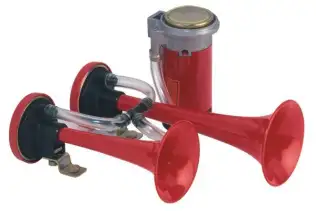 Havali Korna İki Tonlu 12 V 240W 630/795 Hz 117Db Uzunluk 217 Mm