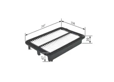 BOSCH F026400439 Hava Filtresi - 5. Görsel