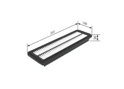 BOSCH F026400455 Hava Filtresi - 5. Görsel