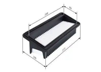 BOSCH F026400128 Hava Filtresi - 5. Görsel