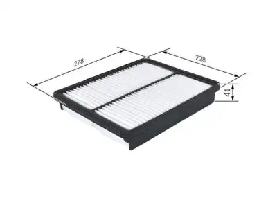 BOSCH F026400292 Hava Filtresi - 5. Görsel