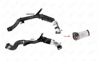 IBR 11193 Turbo Hortumu Plastik Boru Hariç