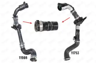 IBR 11599 Turbo Hortumu Plastik Boru Hariç