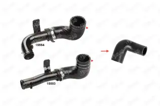 IBR 15509 Turbo Hortumu Metal Boru Hariç