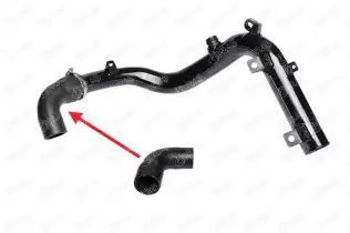IBR 21236 Turbo Hortumu Plastik Boru Hariç