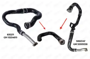 IBR 21345 Turbo Hortumu Plastik Ve Metal Boru Hariç