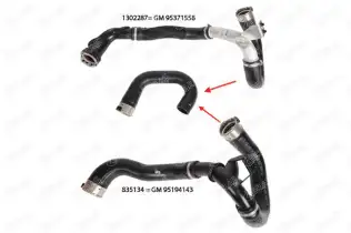 IBR 21724 Turbo Hortumu Plastik Ve Metal Boru Hariç