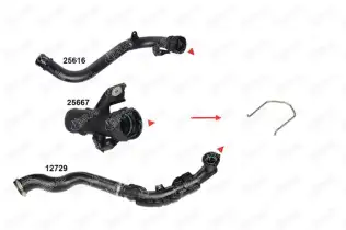 IBR 25618 Turbo Borusu Sekmanı
